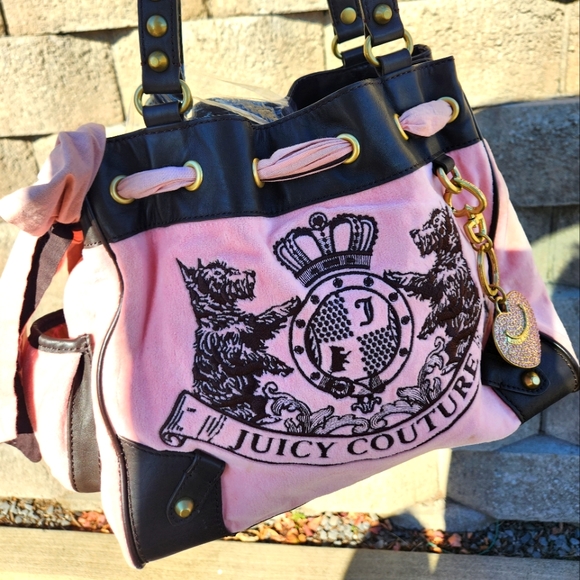 Juicy Couture Handbags - SOLD Authentic Juicy Couture Pink Daydreamer Bag Purse 🩷